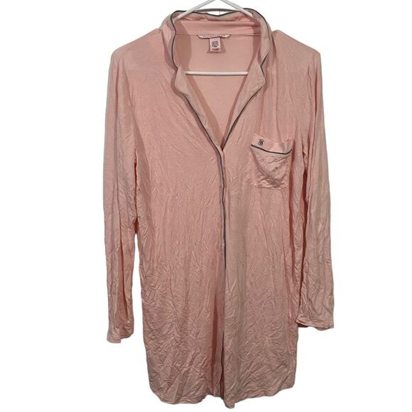 Victoria’s Secret Ultra Soft Oversized Pajama Shirt Nightgown - Picture 1 of 3